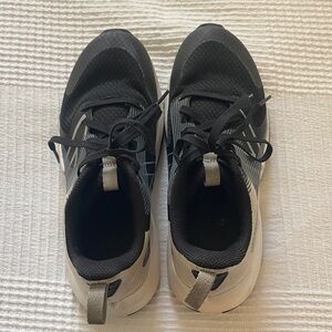 New Balance Kids Black and Gray Sneakers